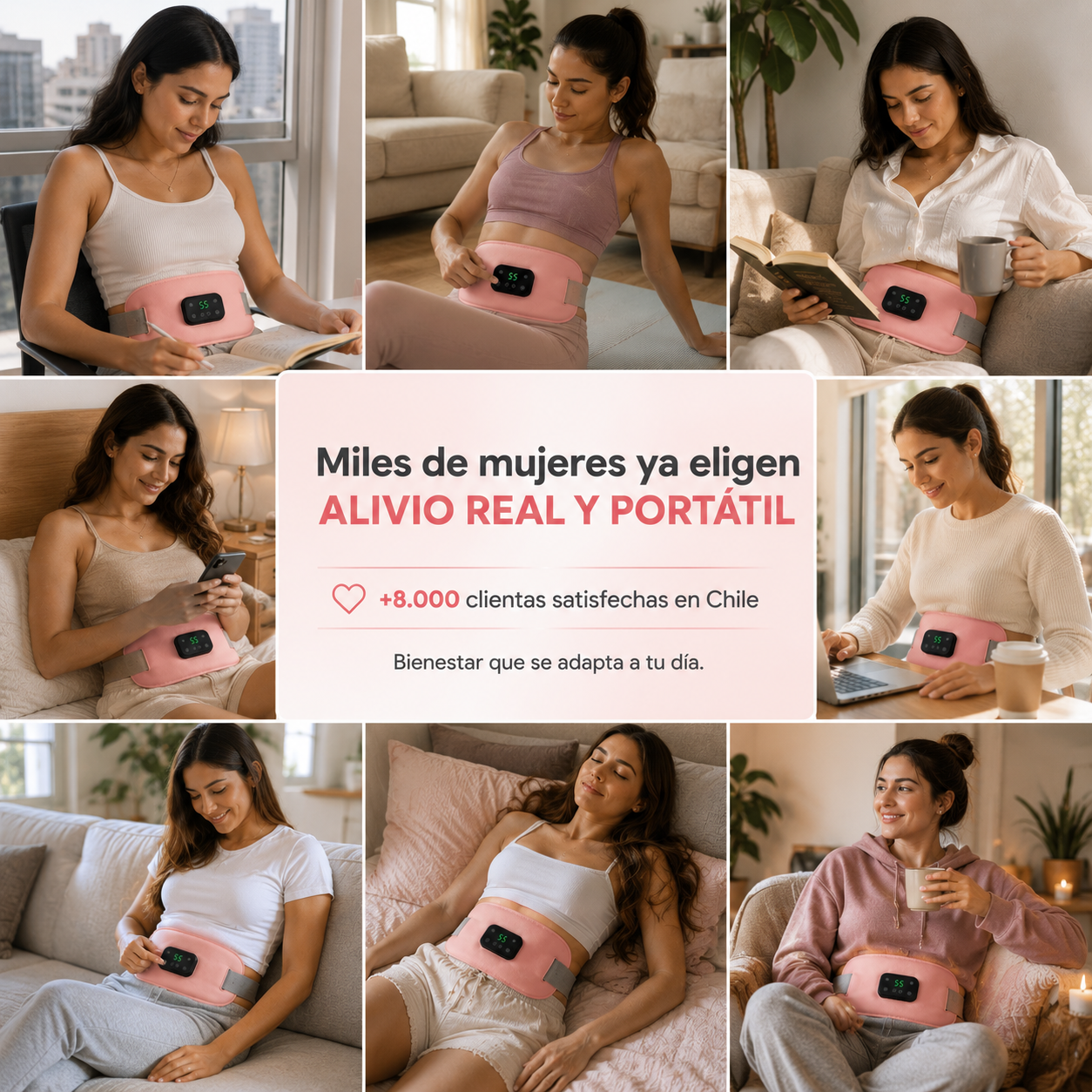 Crampelle™ Cinturon Dolor Menstrual Termico
