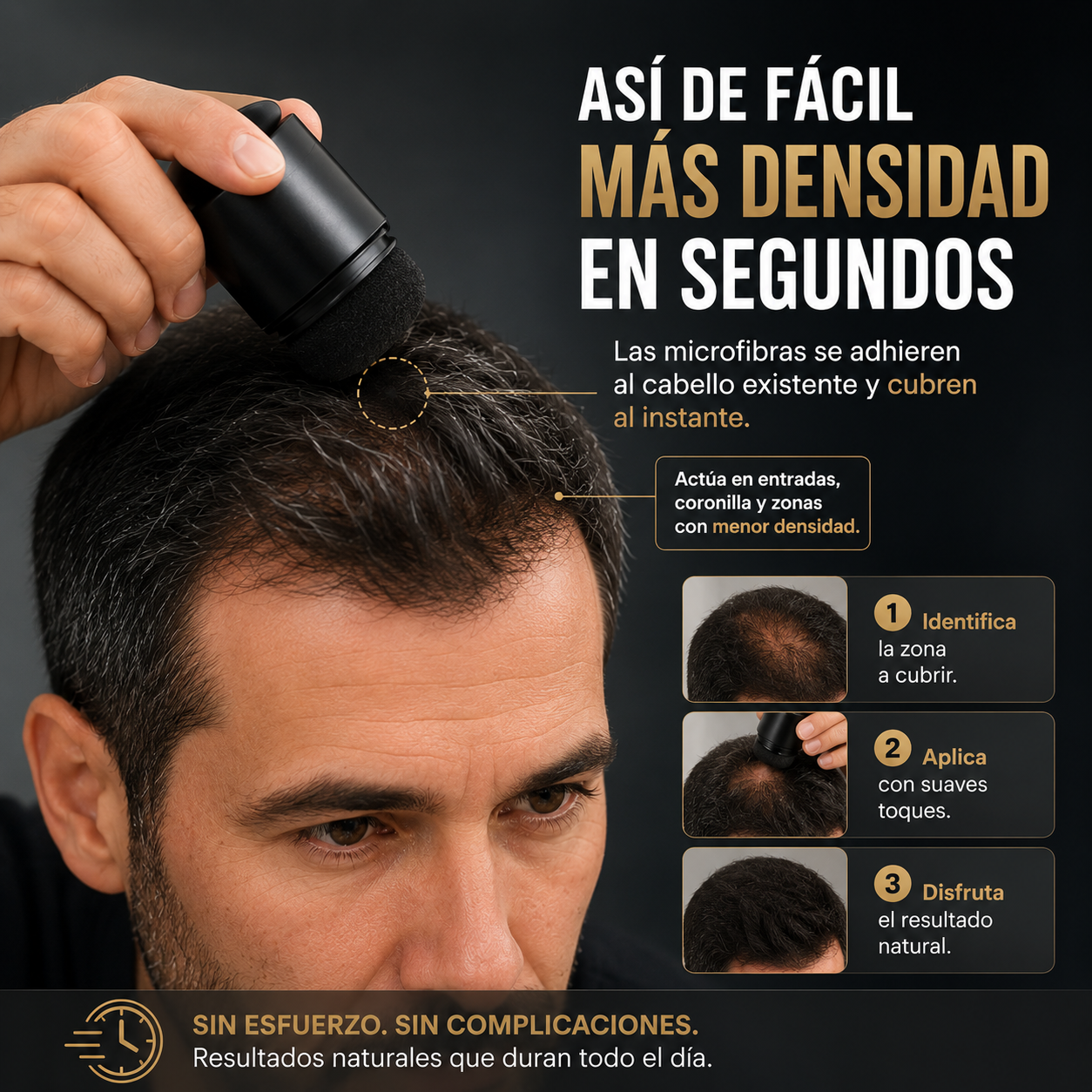 Capilux™ fibras capilares rellenadoras